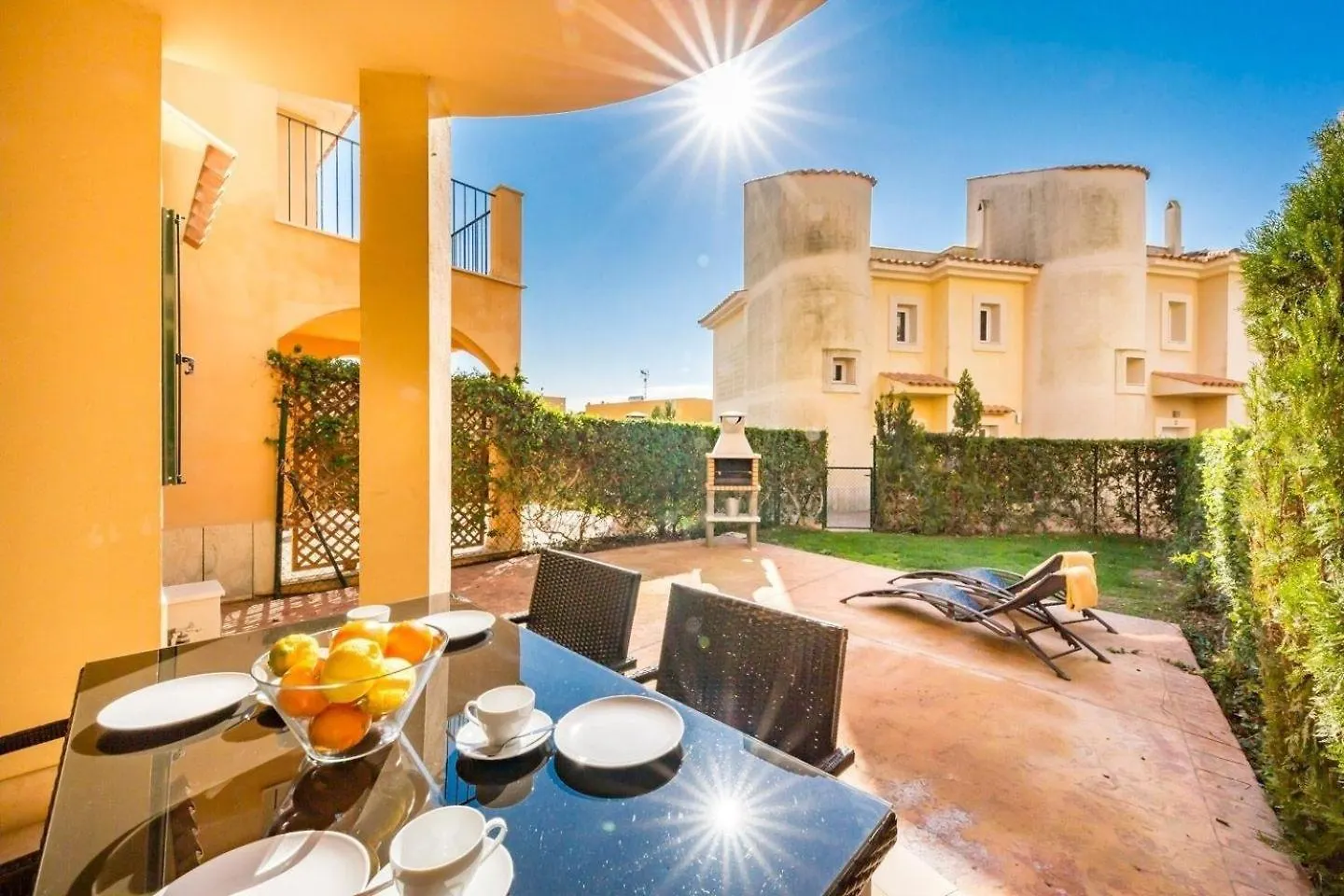 Tatil Evi Ferienhaus Mit Dachterrasse Und Meerblick Sa Ràpita İspanya